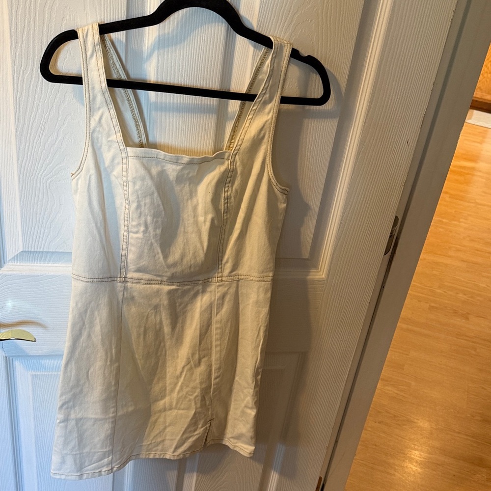 Love, Fire Cream Tank Dress
